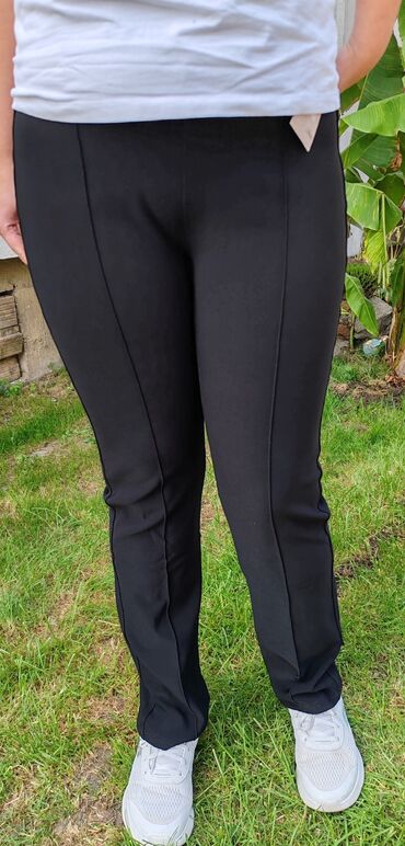 Pantalone: Ženske pantalone u jarko plavoj (kraljevsko plavoj) boji. - Model — 9