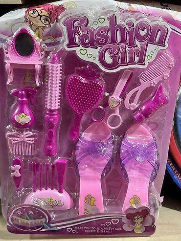 Игровой набор “Fashion Girl” — аксессуары для игры в салон красоты и