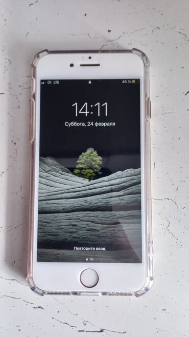 айфон 8 цена ош: IPhone 7, Б/у, 128 ГБ, Розовый, Защитное стекло, Чехол, 74 %