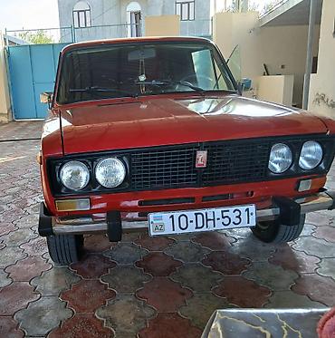 qezali masin: VAZ 2106, qırmızı rəng. Sedan kuzov, klassik dizaynlı ön və arxa — 3