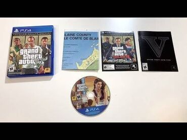 продажа дисков ps4: Привет! Продаю диск GTA 5 Premium Edition. Состояние отличное, в