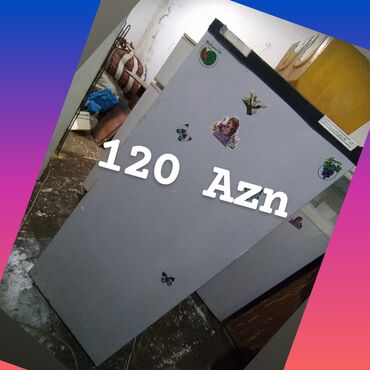 Кухонные вытяжки: Soyuducu – 120 AZN - Aşağıdan yuxarıya açılan tək qapılı model - Üst