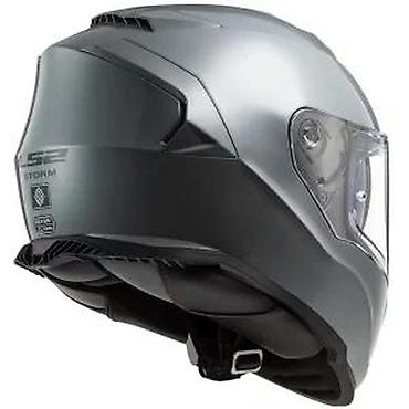 Oprema za bicikliste: LS2 Storm integralna moto kaciga – siva, aerodinamičnog dizajna - — 9