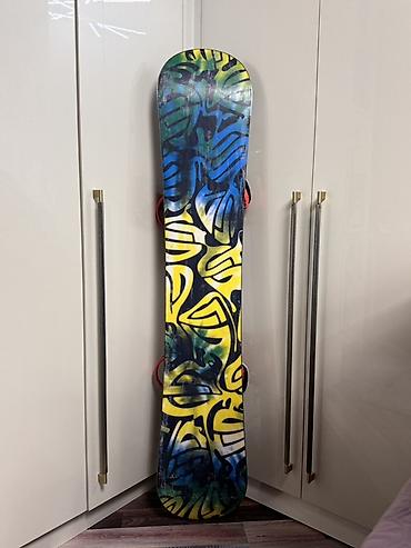 Сноуборды: Универсальные, С креплениями, Б/у — 1