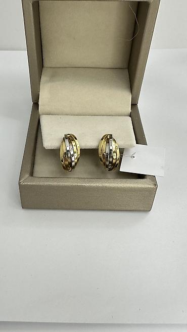 Серьги: Серьги, Проба 585, Без вставки, Женские, Винтажный стиль, Новый — 8