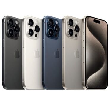 Apple iPhone: IPhone 15 Pro Max, 512 GB, Natural Titanium, Zəmanət, Face ID, Sənədlərlə