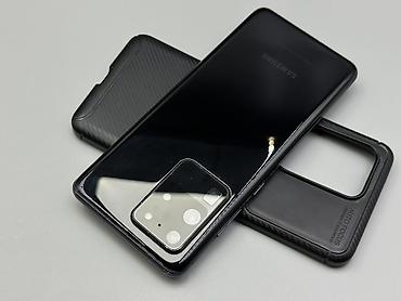 pro max 13: Samsung Galaxy S20 Ultra, Б/у, 256 ГБ, цвет - Черный, 2 SIM — 1