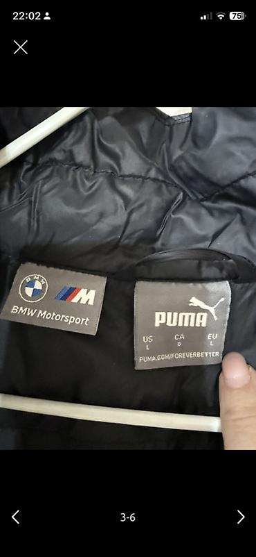 Жеке буюмдар: Куртка PUMA x BMW Motorsport, размер L (US/CA/EU). - Оригинальная — 2
