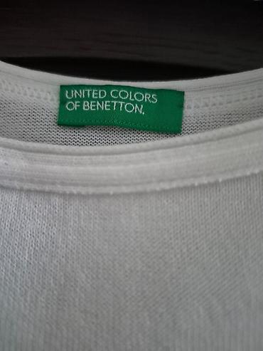 Кофты, свитеры: Джемпер United Colors of Benetton - Цвет: белый - Фасон: прямой — 1