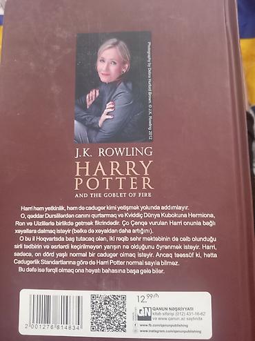 varli ata kasib ata: Məhsul: Kitab – “Harri Potter və Alov Qədəhi” (Harry Potter and the — 2