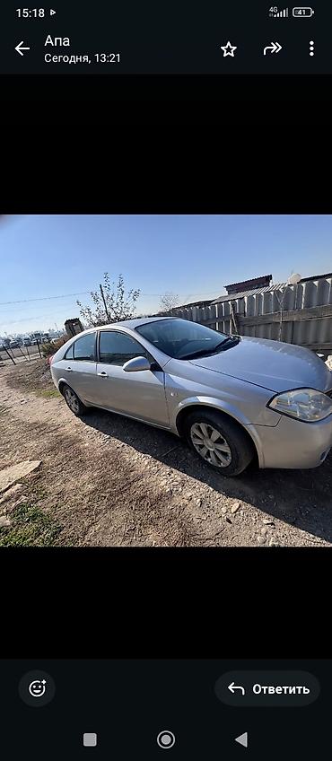 r33 skyline: Nissan Primera: 2006 г., 2 л, Механика, Бензин, Хэтчбэк — 2