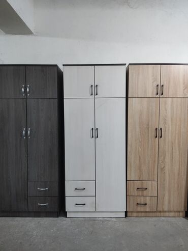 Шкафы для одежды: Шкаф для одежды, Новый, Прямой, ЛДСП — 10