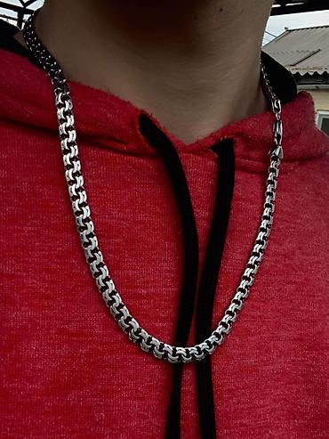 Серебряные цепочки: Серебряная цепь "Бисмарк" 150 грамм 60 см Делаю на — 8