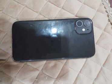 işlenmiş iphone 11: IPhone 11, 128 GB, Qara