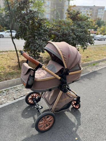 коляска stokke xplory цена: Коляска, цвет - Коричневый, Б/у