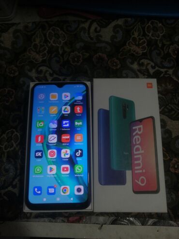 redmi 9c irşad: Xiaomi Redmi 9, 64 GB, rəng - Göy, 
 Barmaq izi