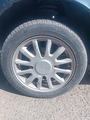 бир: Дөңгөлөктөр монтажда 195 / 55 / R 15, Кыш, Колдонулган, Комплект, Жеңил унаалар, Куйма — 3
