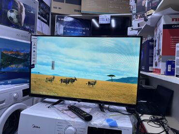 Телевизоры: Телик Телевизоры YASIN 32E8000 smart tv с интернетом youtube 81 см — 30