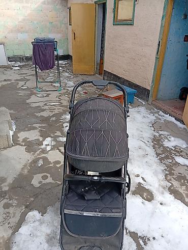 Коляски: Коляска, цвет - Черный, Б/у — 7