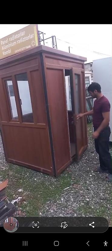 Butkalar, köşklar: MÜHAFİZƏ BUTKASI 155x150=690 man. işlenmiş kimi satıram — 3