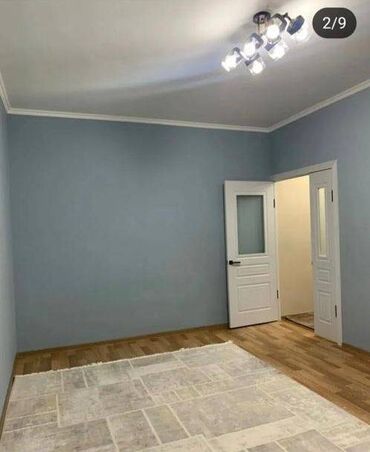 долго срочный квартира бишкек: 1 комната, 42 м², 106 серия, 5 этаж, Дизайнерский ремонт