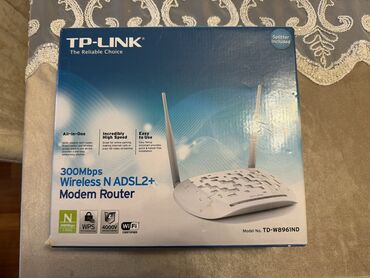 Modemlər və şəbəkə avadanlıqları: TP link wifi modem 2 antenali Elanla maraqlanan zaman zəng edin və