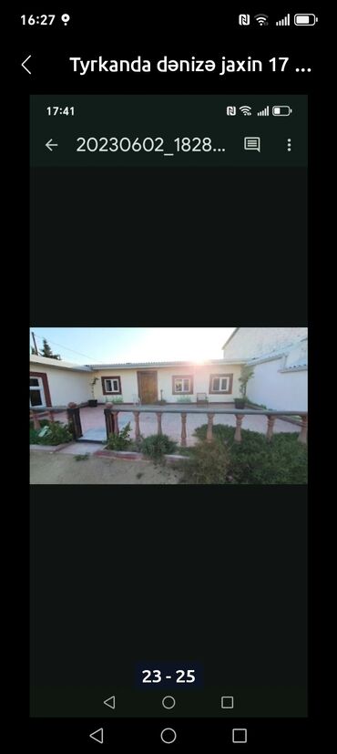 Ofis dəst mebeli: Tyrkanda dənizə jaxin ev satilir bir adamin 4 - evidir 17 - sotun — 13