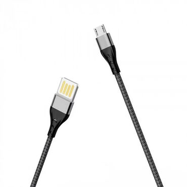 Kabellər və adapterlər: Borofone BU11 1.2 metrlik USB - Lightning / Apple keçidli kabel