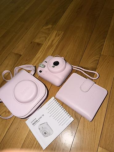 macbook canta: Fujifilm Instax mini 12 – pastel çəhrayı rəngdə ani fotoaparat seti — 2