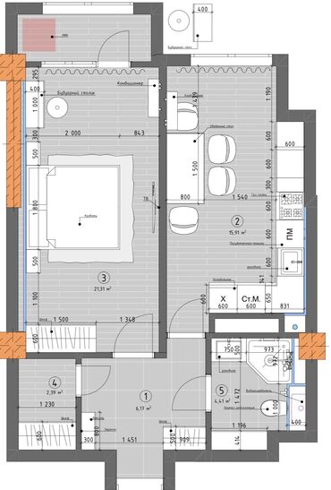 сдаётся квартира ак тилек: 1 комната, 50 м², Элитка, 13 этаж, Дизайнерский ремонт