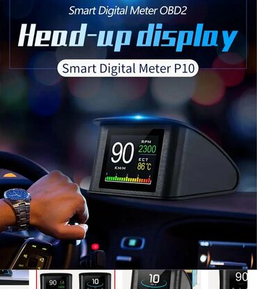 Digər aksesuarlar: 🚘 P10 HUD OBD2 – Ağıllı Head-Up Display ilə Sürüşdə Tam Nəzarət! 🚘 ✨ — 10