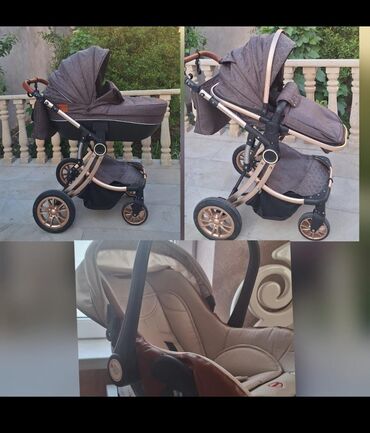 Gəzinti arabaları: Milana….Kaleska ve avtokreslo qiymeti 150 man 3 aydir alinib ancaq