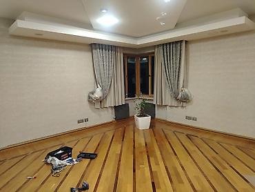 apşifka tavan: Alçıpan tavan və işıqlandırma sistemlərinin quraşdırılması xidməti - — 1