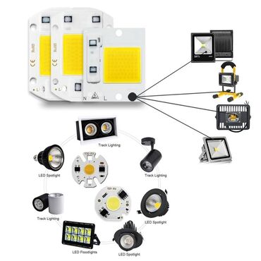Ostala elektronika: Led Dioda Reflektor 9-12v Dc 10w na Drajver — 29