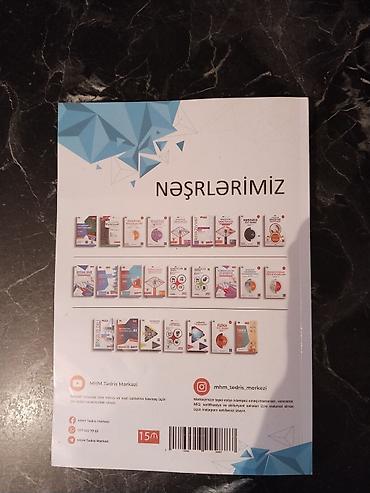 Kitablar və jurnallar: MHM Tədris Mərkəzinin “Cəbr və Həndəsə – Riyaziyyat Test Bankı” — 2