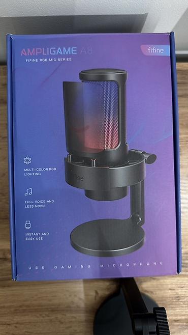 rode podmic usb: USB-микрофон FIFINE AmpliGame A8 (RGB) Состояние отличное) Игровой — 2
