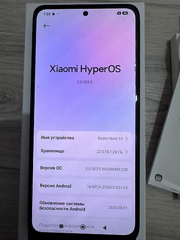 ıphone x: Смартфон Redmi Note 14 В идеальном состоянии, использовался только для — 3