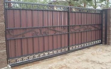 Распашные ворота: Ворота металла конструкции Ворота на заказ распашныеоткатные . От — 33