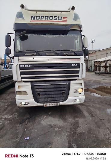 Тягач, DAF, 2007 г., Шторный
