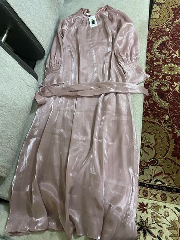 джинсовое платье с длинным рукавом: 2500 сом платье 👗