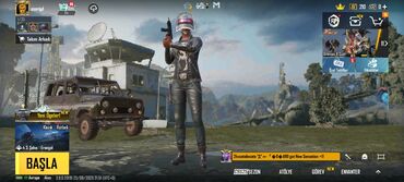 PS3 (Sony PlayStation 3): Bu PUBG Mobile hesabı səviyyə 60-a yaxın inkişafı və müxtəlif geyim