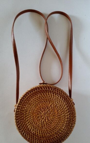 kopija mona torbi: Shoulder bag, Handmade, Material: Jute