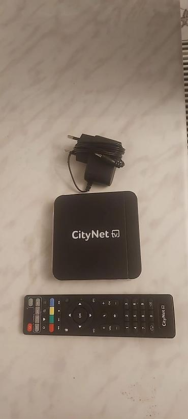 box tv: CityNet TV set-top box Xüsusiyyətlər: - Kompakt CityNet TV media — 1