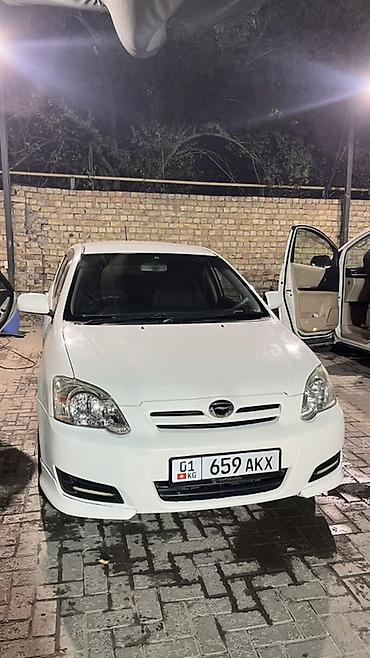 Toyota Allex: 2004 г., 1.5 л, Автомат, Бензин, Хэтчбэк at lalafo.kg Toyota Allex: 2004 г., 1.5 л, Автомат, Бензин, Хэтчбэк