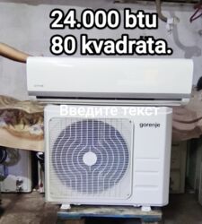 şkaf kondisaner: Kondisioner Gorenje, İşlənmiş, 70-80 kv. m, Split sistem, Ödənişli quraşdırma