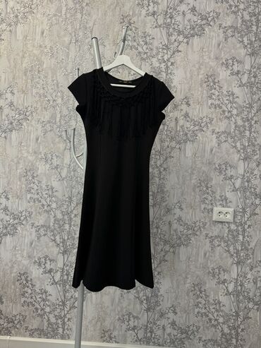 Повседневные платья: Повседневное платье, Осень-весна, Длинная модель, M, L, XL — 8