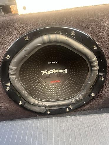 sony usilitel: Sony Xplod avtomobil audio seti - Subwoofer: Sony Xplod, 1800W (qeyd — 1