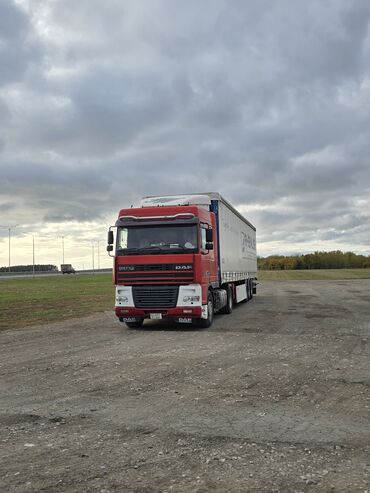 коллектор камаз: Сүйрөгүч, DAF, 2002 г., Тенттелген