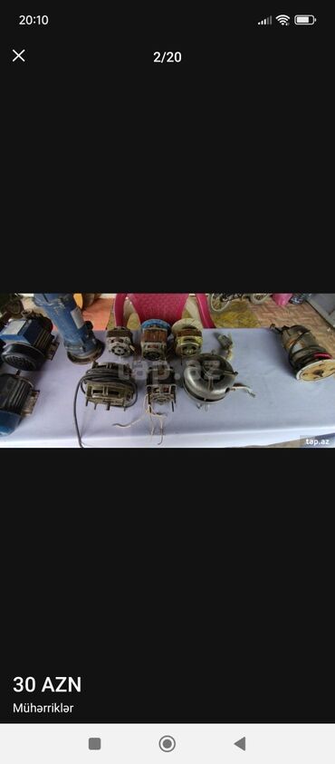 Avadanlığın icarəsi: Hamsi isleyir . yoxlama olar — 4