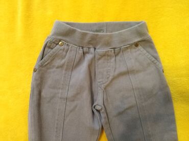 Pantalone: PRIMIGI ORIGINAL italijanske pantalone za decake sive boje 100% pamuk — 7